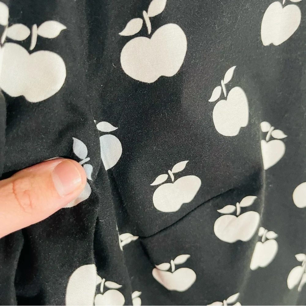 Kate Spade Apple Toss Taxi Dress Black - Picture 5 of 7
